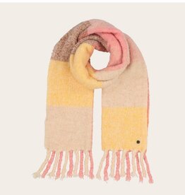 Fraas Foulard box-check bouclé - Multi pastel