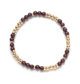 Beblue Bracelet Or - Be Balmy - Red Velvet