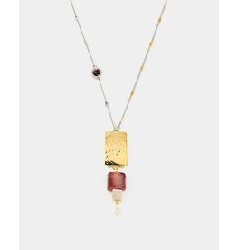 Anne-Marie Chagnon Collier Eris - Moka mousse