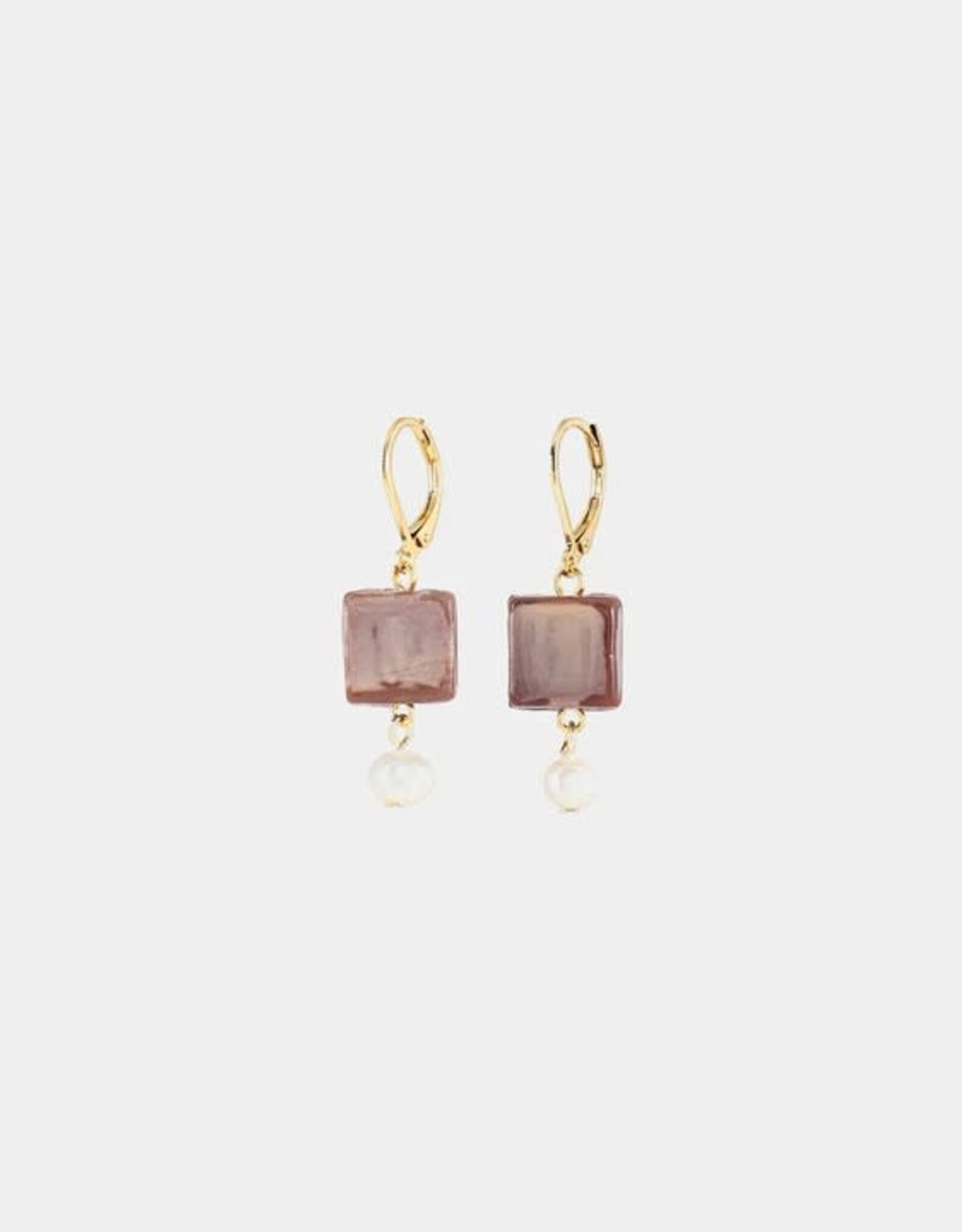 Anne-Marie Chagnon Boucles d'oreilles Dorado - Moka Mousse