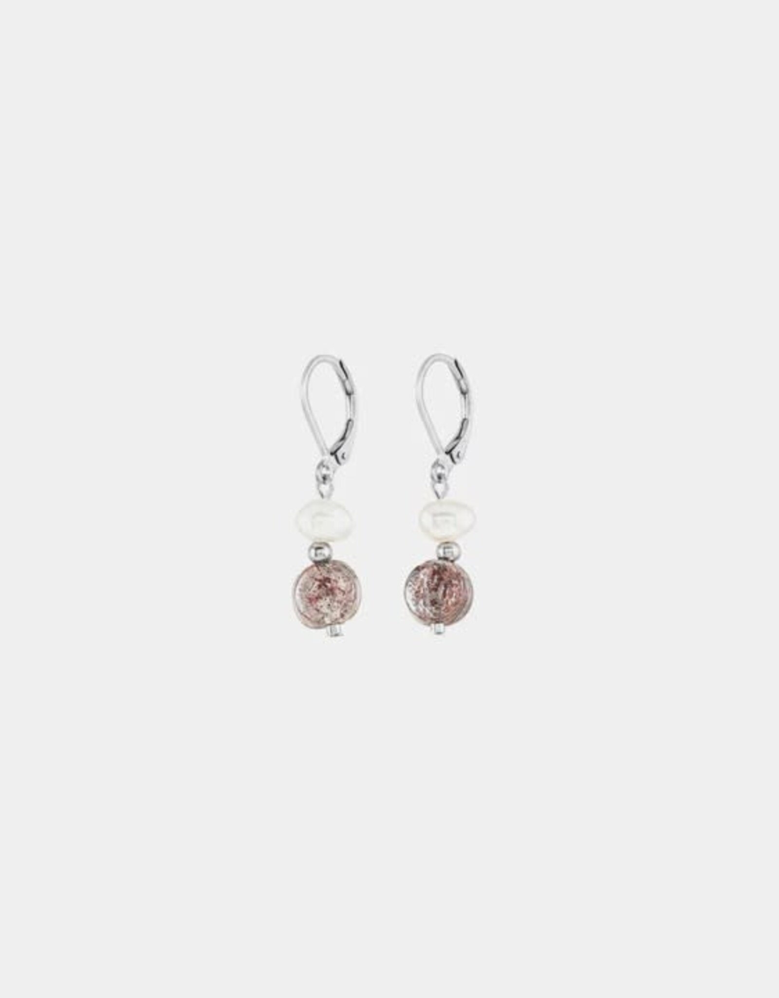 Anne-Marie Chagnon Boucles d'oreilles Beta - Moka Mousse