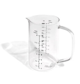 Ricardo Tasse à mesurer en verre 2 Tasses