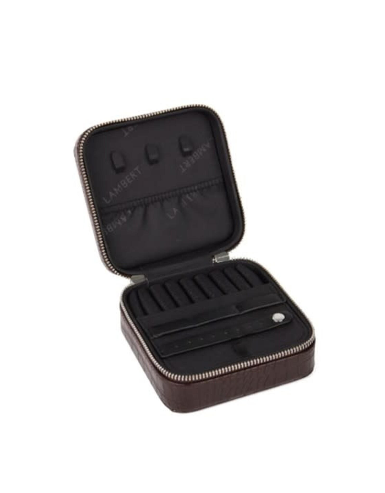 Lambert Noelle - Étui bijoux - Croco  Bark