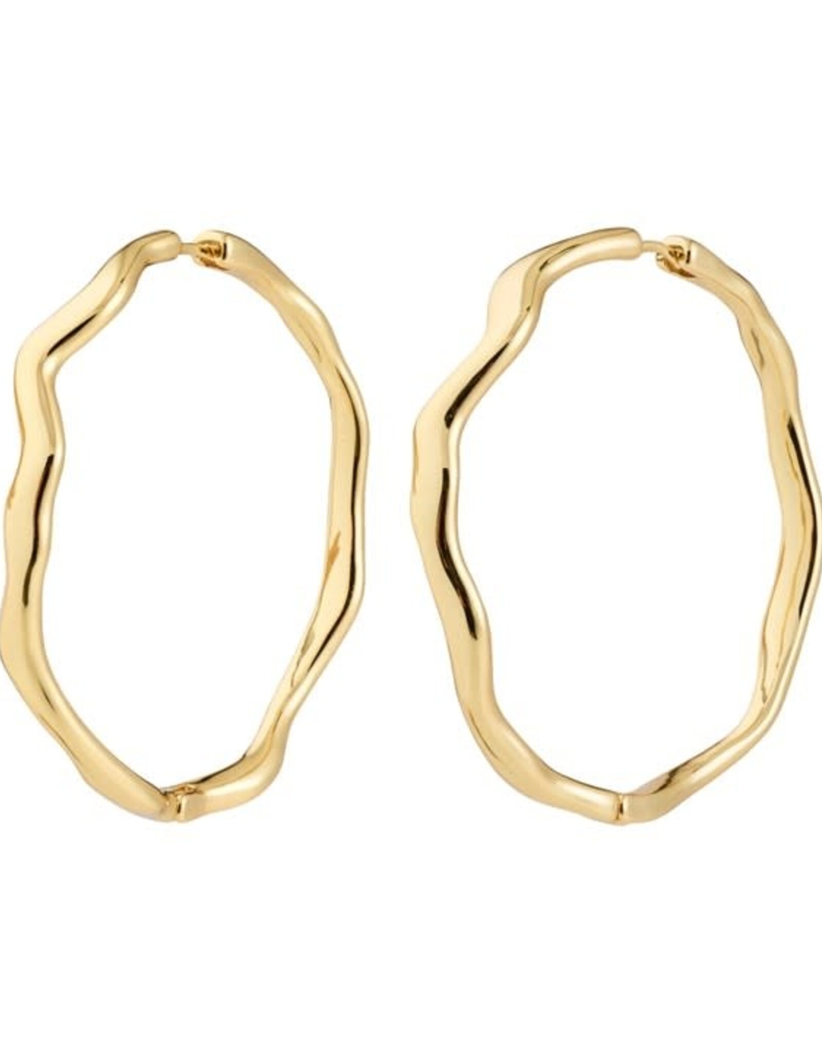 Grandes Anneaux Larkin - Or