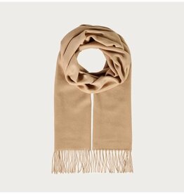 Fraas Foulard étroit cashmink uni - Camel