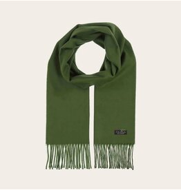 Fraas Foulard étroit cashmink uni - Vert Safari