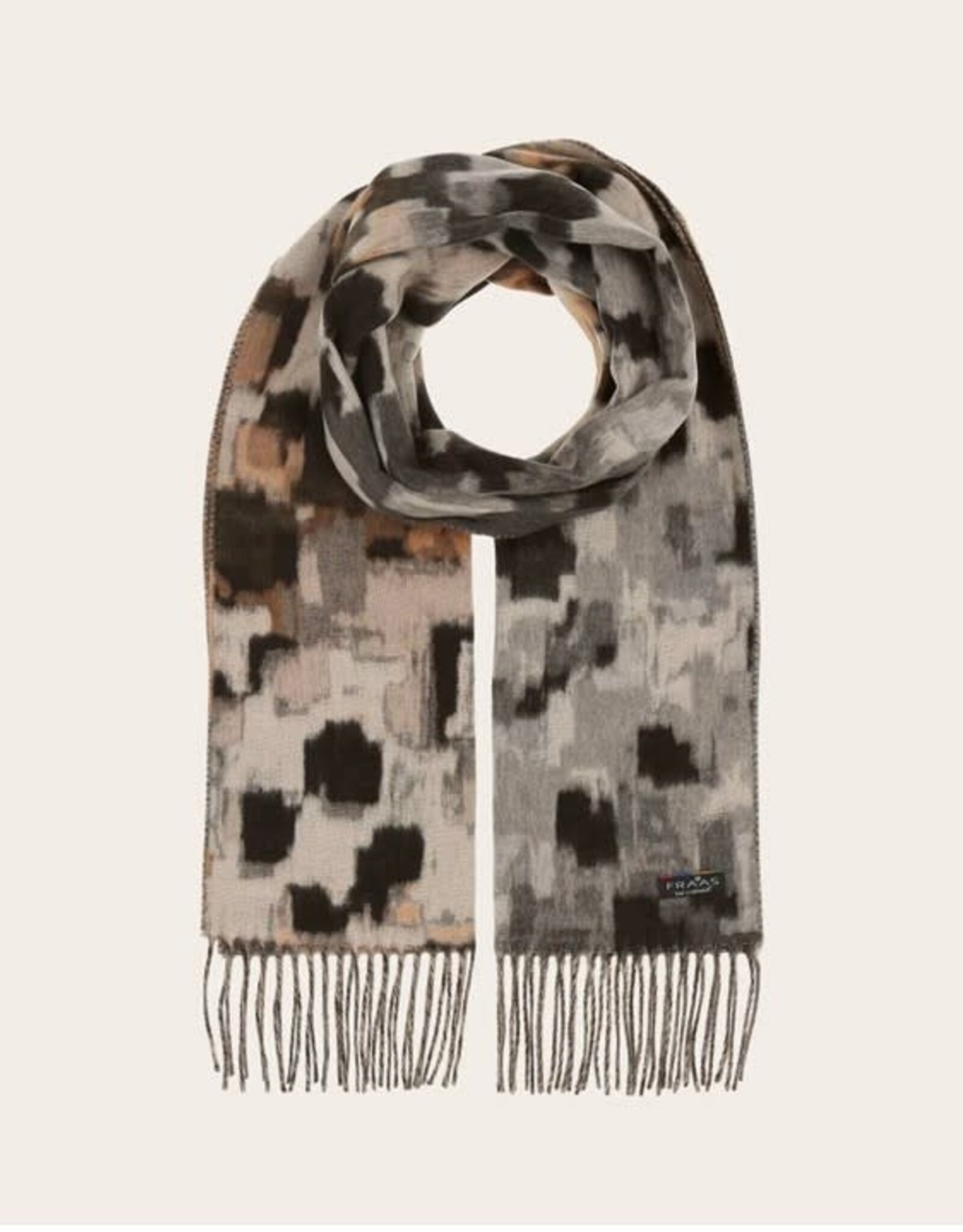 Fraas Foulard pattern mix - Noir