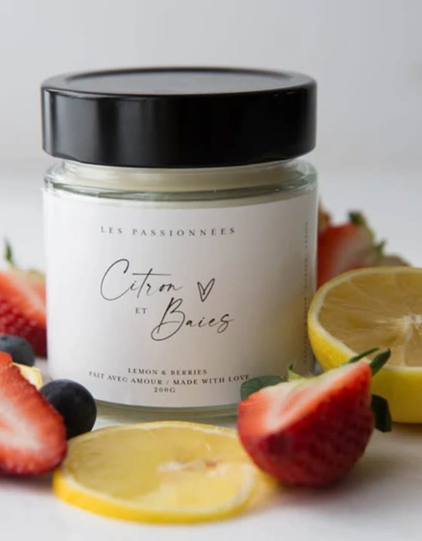 Bougie - Citron & Baies