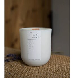 Bougie Rechargeable  - Coton Propre