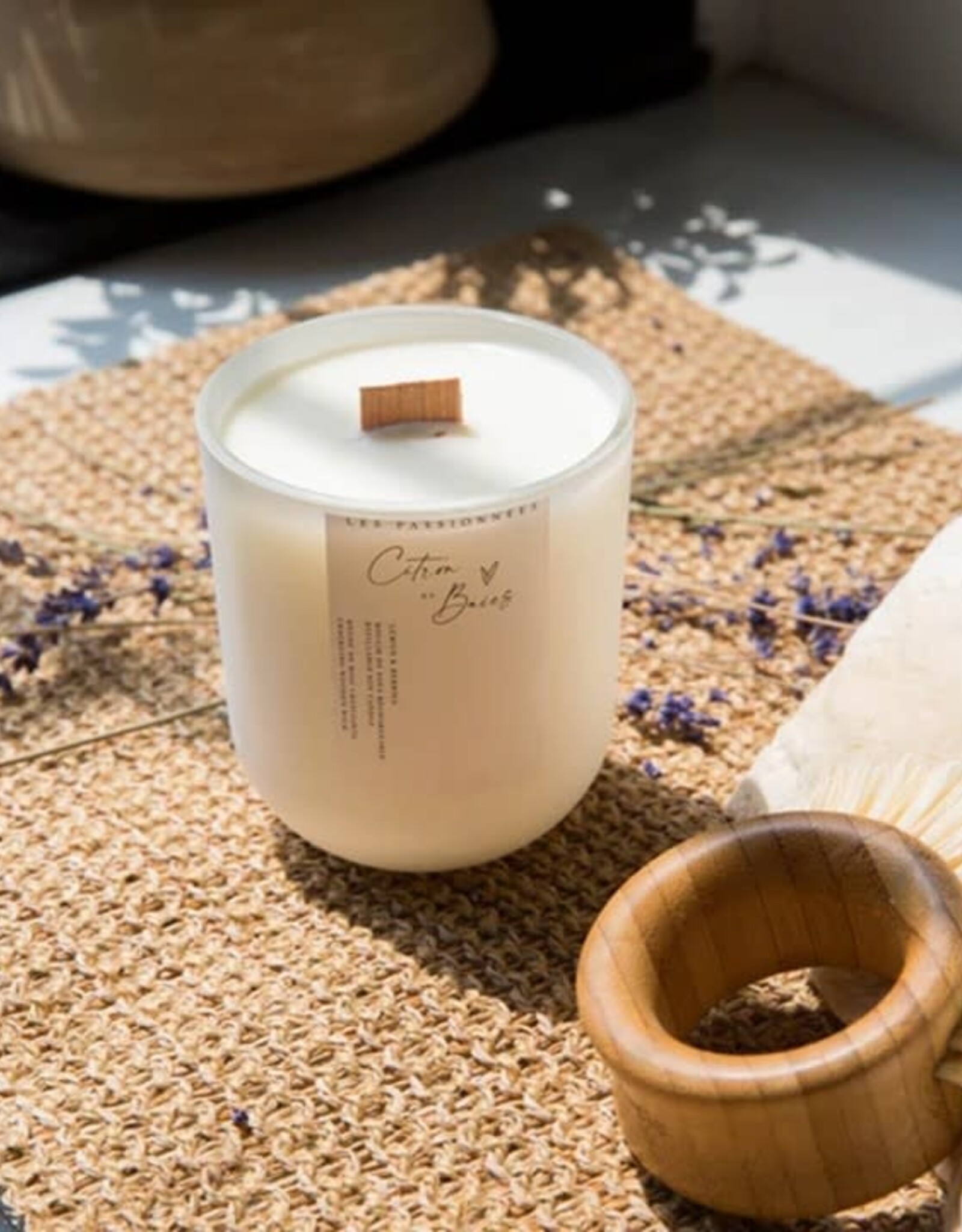 Bougie Rechargeable - Citron & Baies