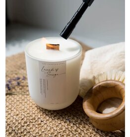 Bougie Rechargeable - Lavande & Sauge