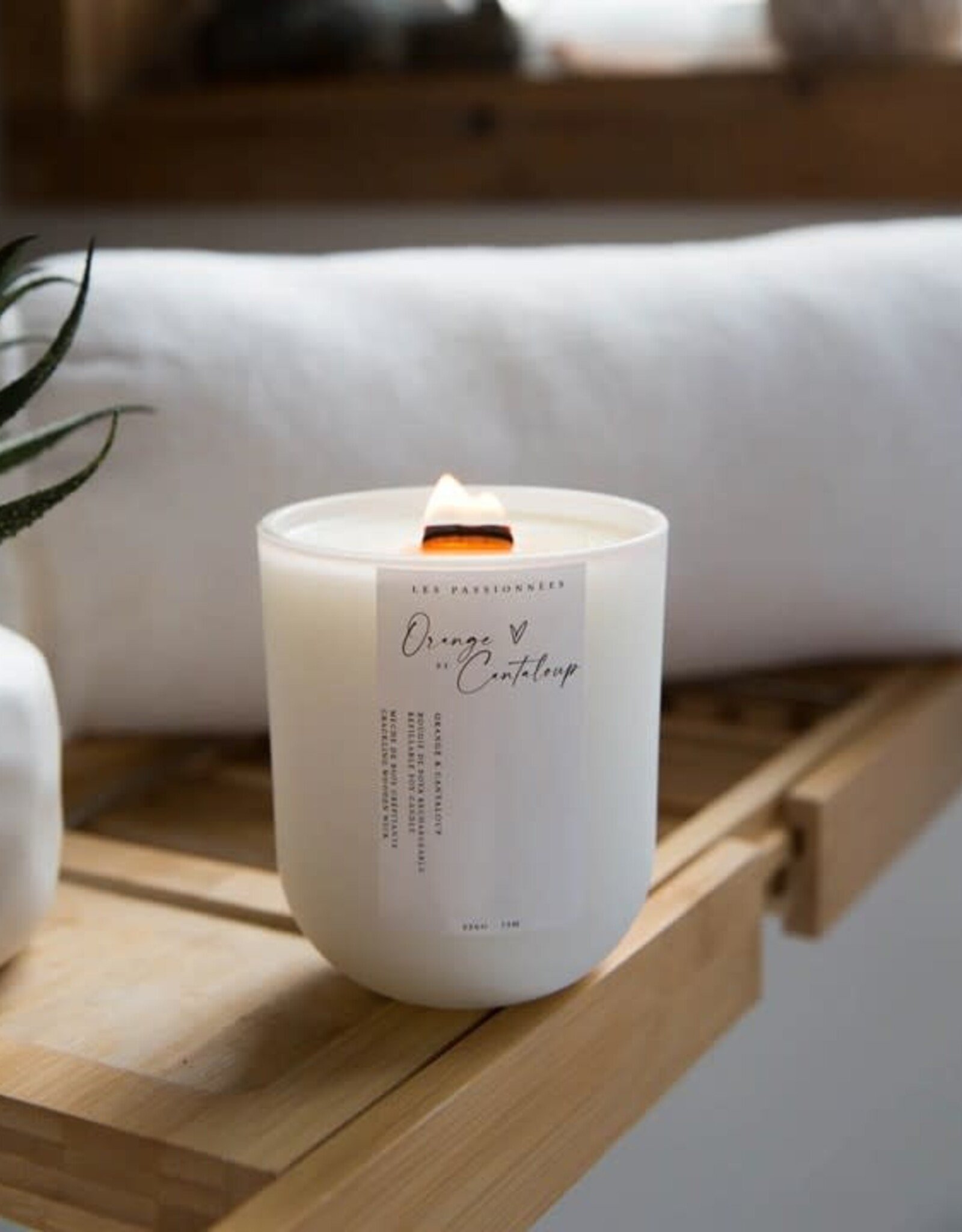 Bougie Rechargeable - Orange & Cantaloup