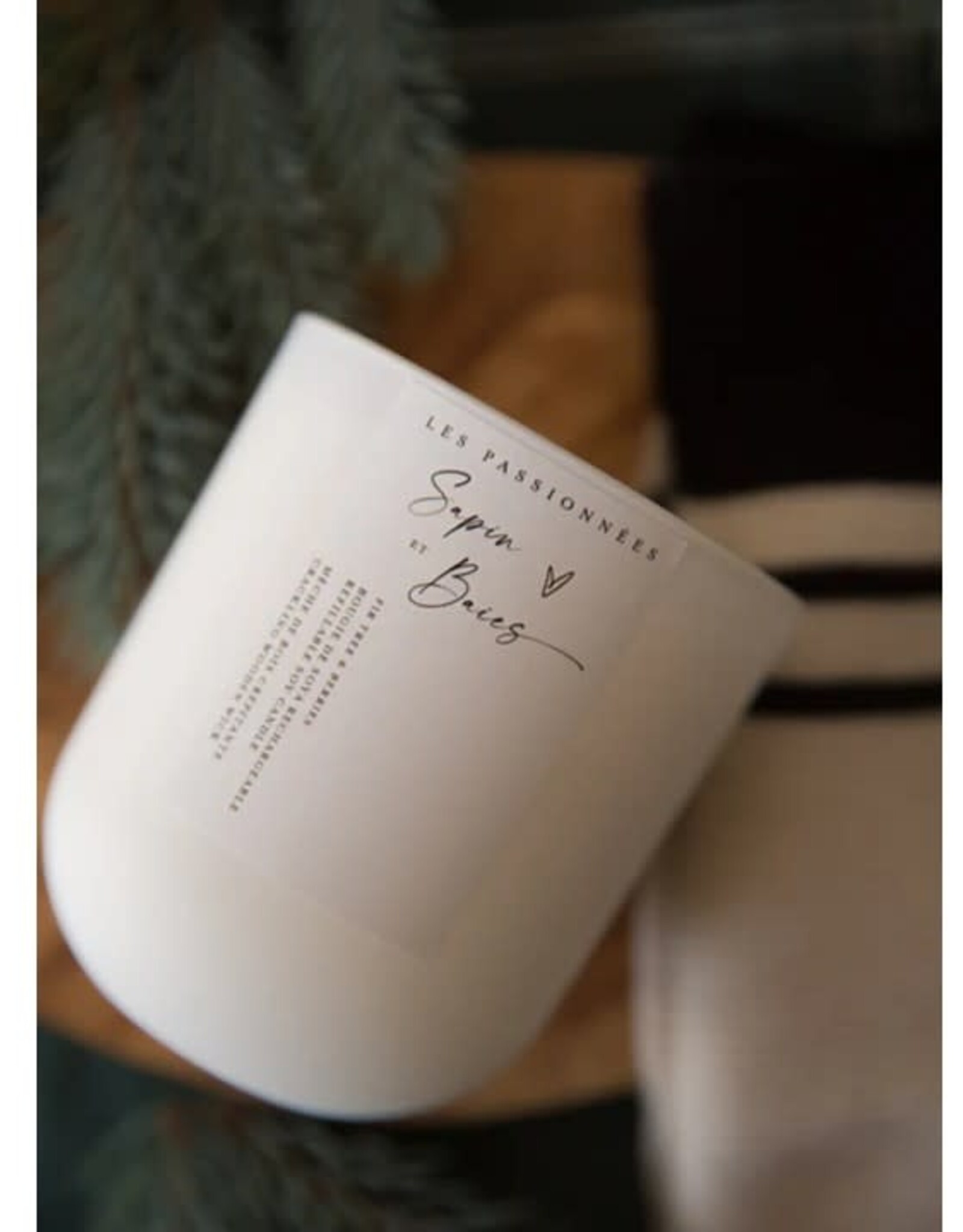 Bougie Rechargeable - Sapins & Baies