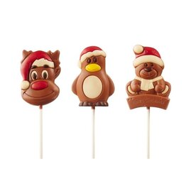 Sucette de chocolats - Noël