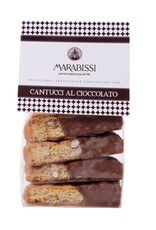 Cantucci - Biscotti enrobés de chocolat et d'amandes
