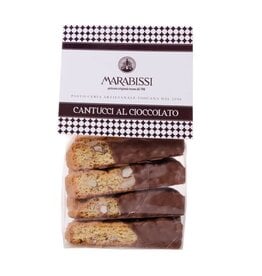 Cantucci - Biscotti enrobés de chocolat et d'amandes