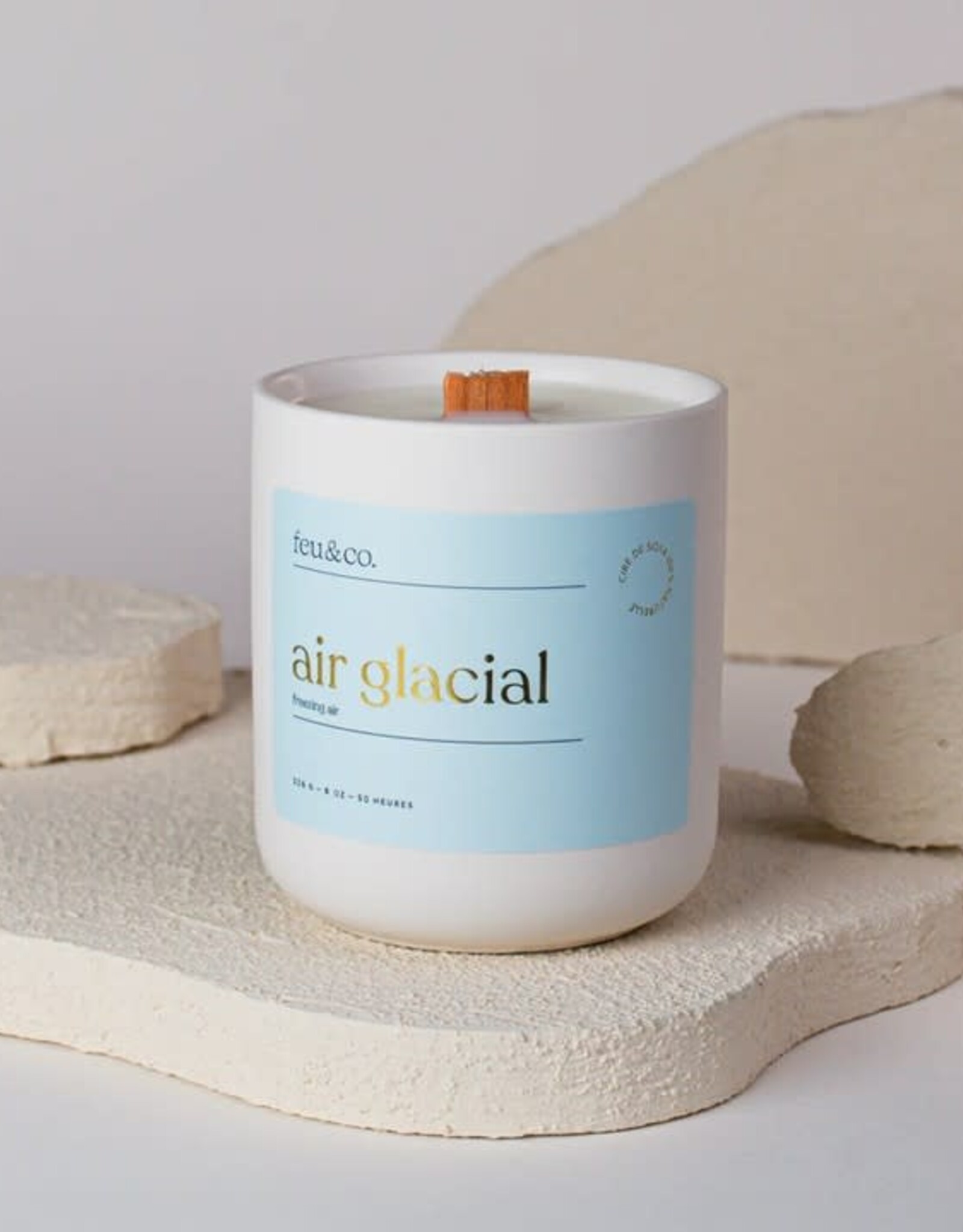 Feu & Co Bougie - Air Glacial