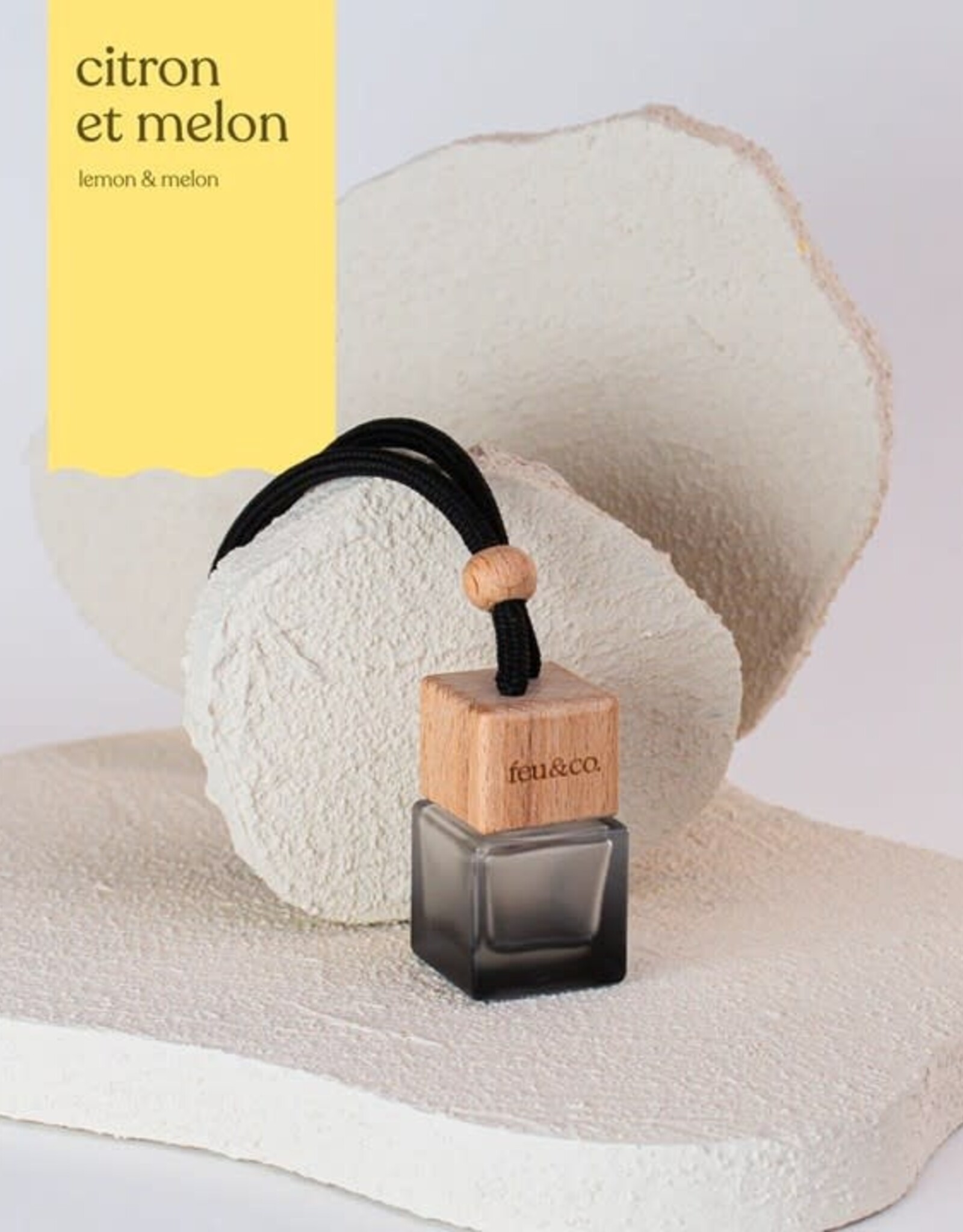 Feu & Co Diffuseur Auto - Citron & Melon