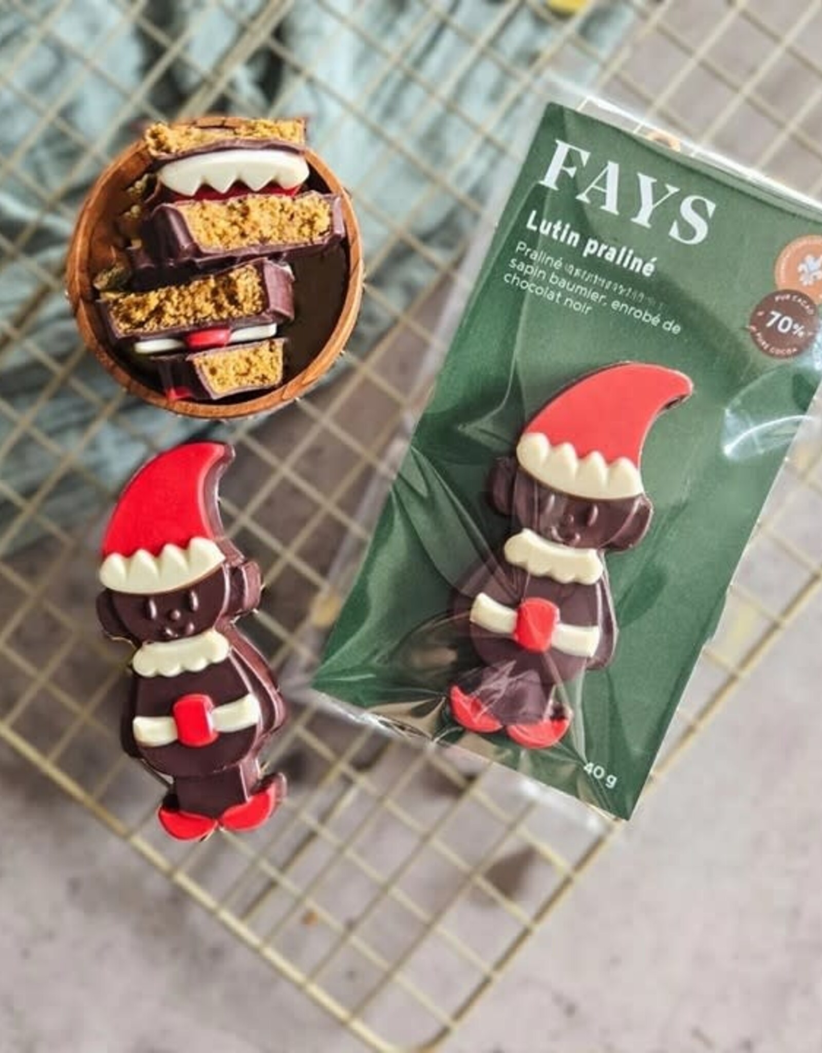 Fays terroir chocolaté Lutin - Praliné