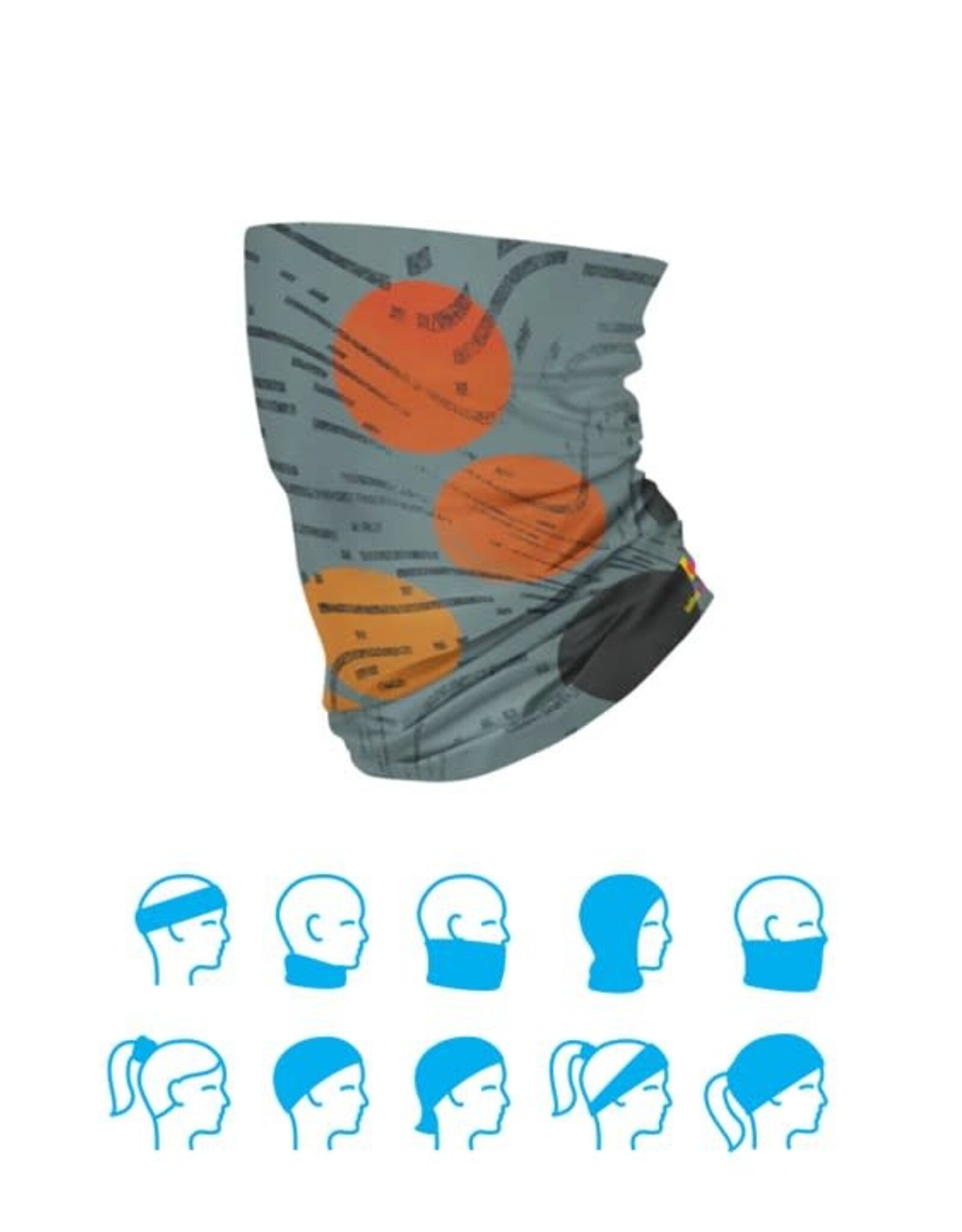 Tube Multifonction - Movement Orange