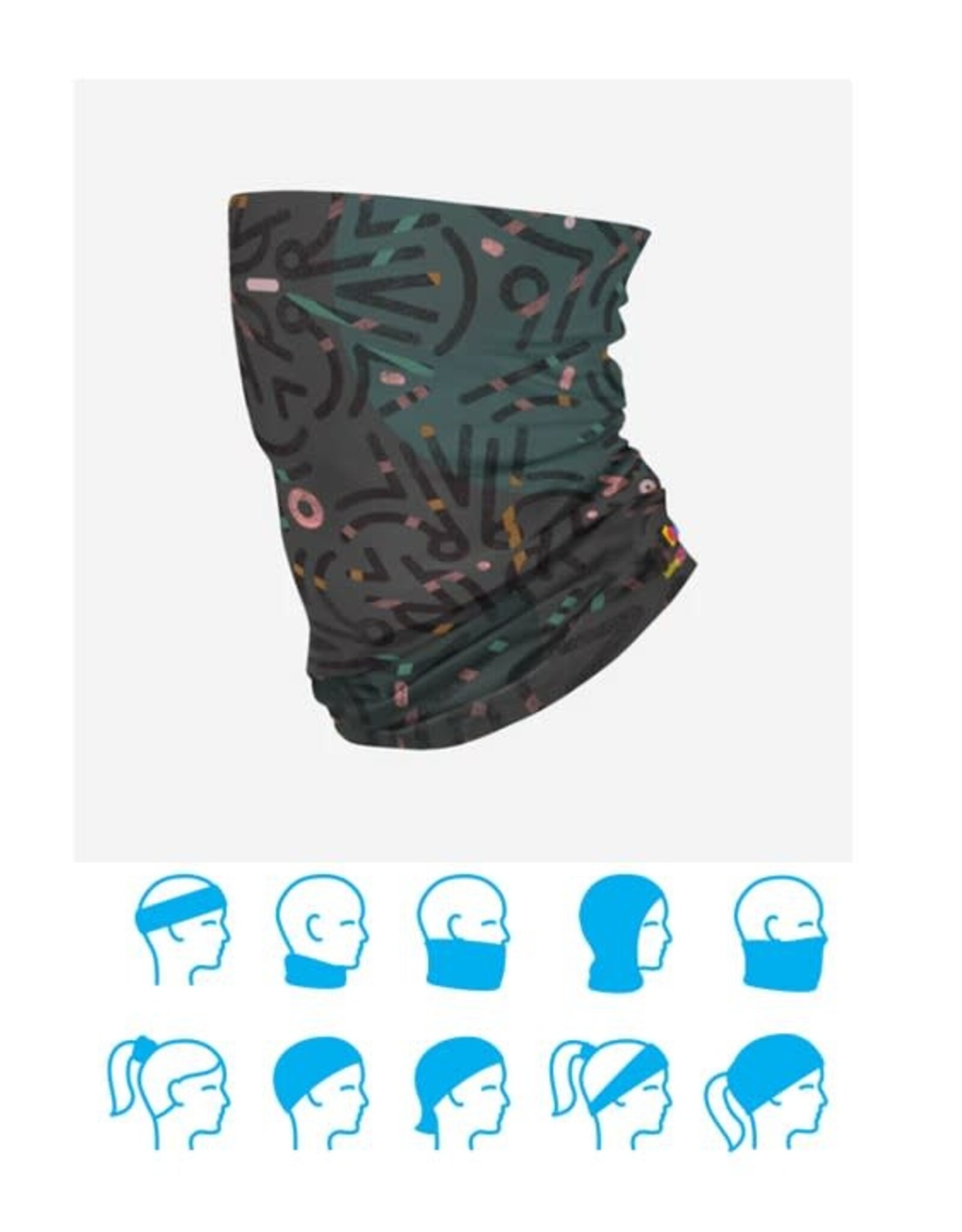 Tube Multifonction - Sysmetrick Gris