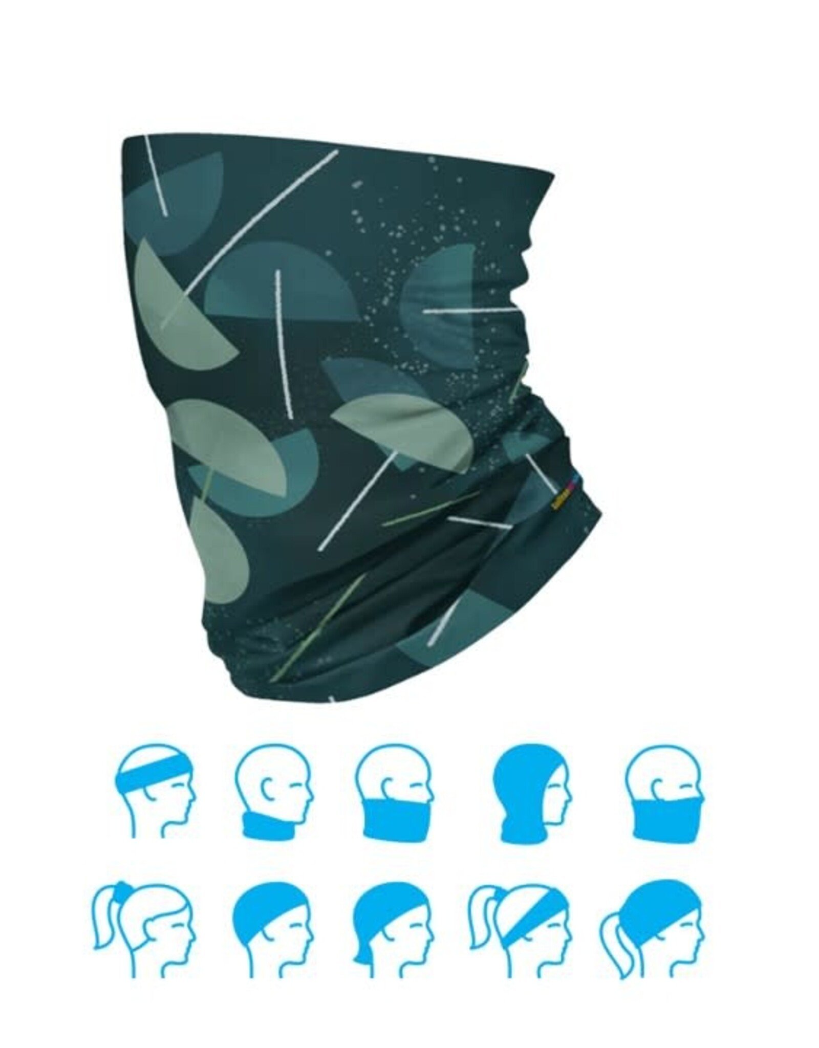 Tube Multifonction - Umbrella Teal