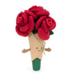 Jellycat Bouquet de Roses Rouge - Amusables