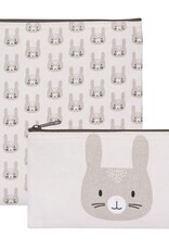 Ens 2 sacs à collation Lapin