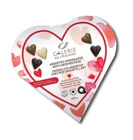 Boite Coeur - Chocolats croustillants assortis