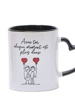 Tasse - Avec toi chaque moment ...