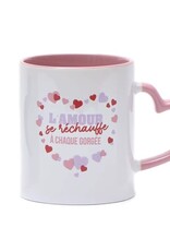 Tasse - L'amour se réchauffe à chaque gorgée