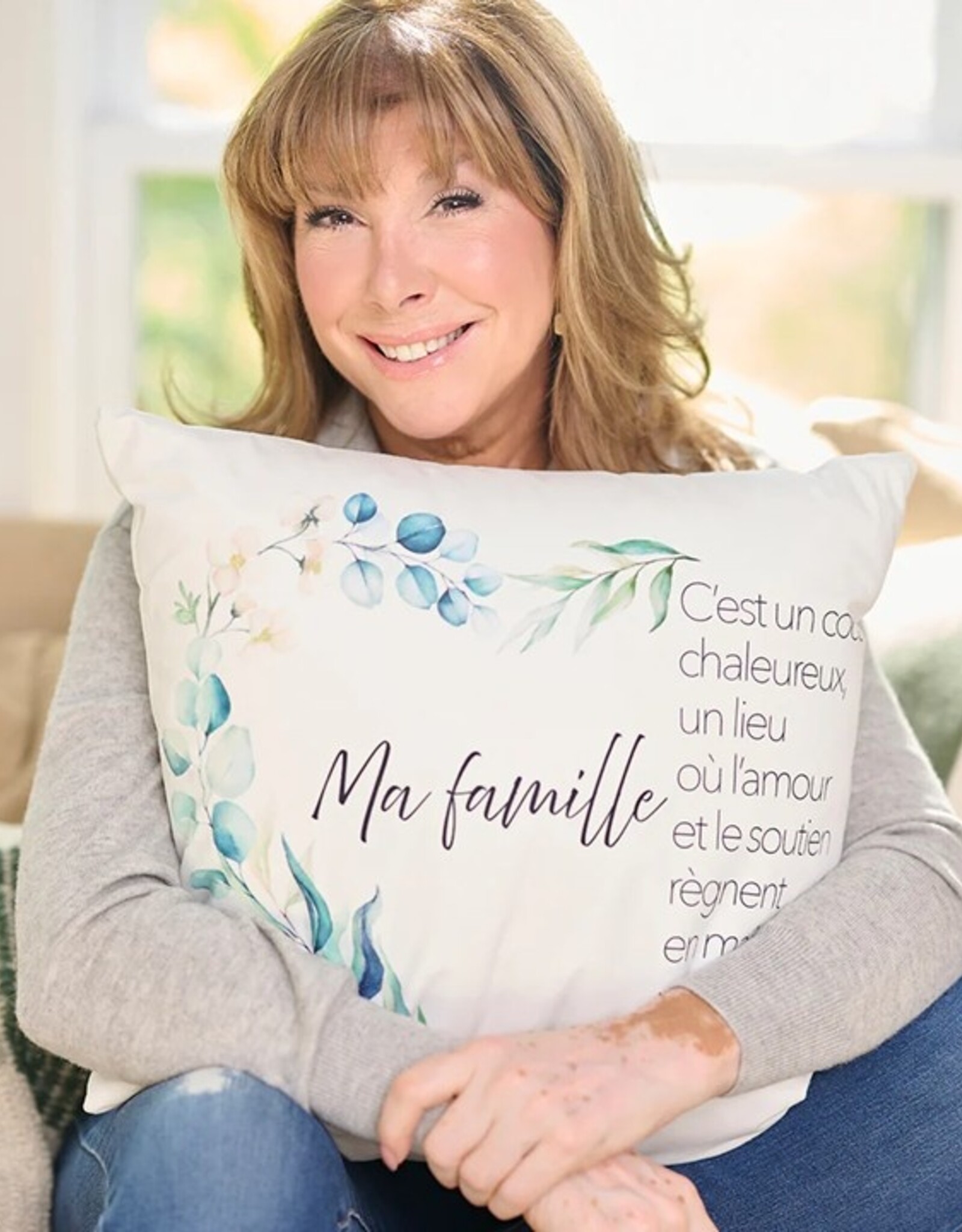 Chantal Lacroix Coussin - Ma famille