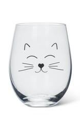 Verre sans pied - Chat