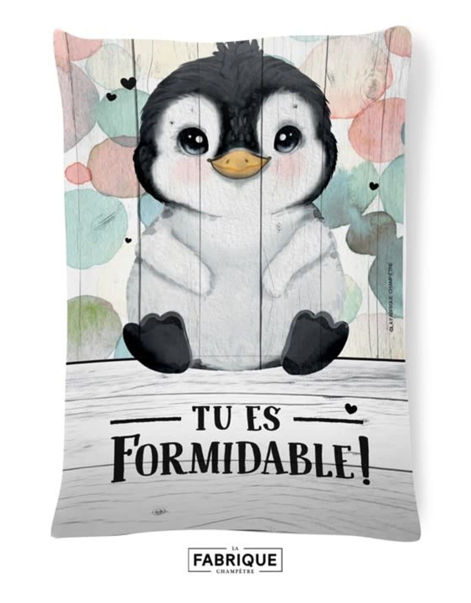 Fabrique Champêtre Coussin - Tu es formidable