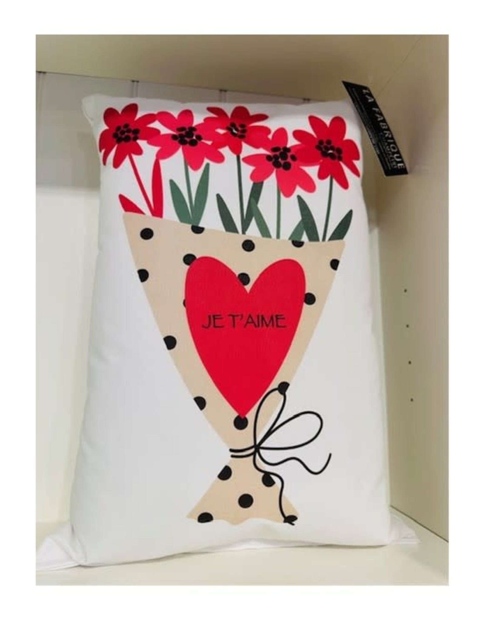 Fabrique Champêtre Coussin -  Je T'aime