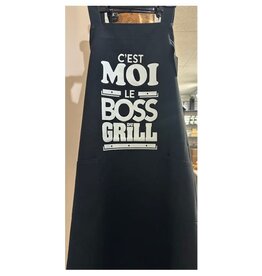 Fabrique Champêtre Tablier noir - Boss du grill