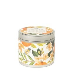 Bougie métal  - Orange & miel