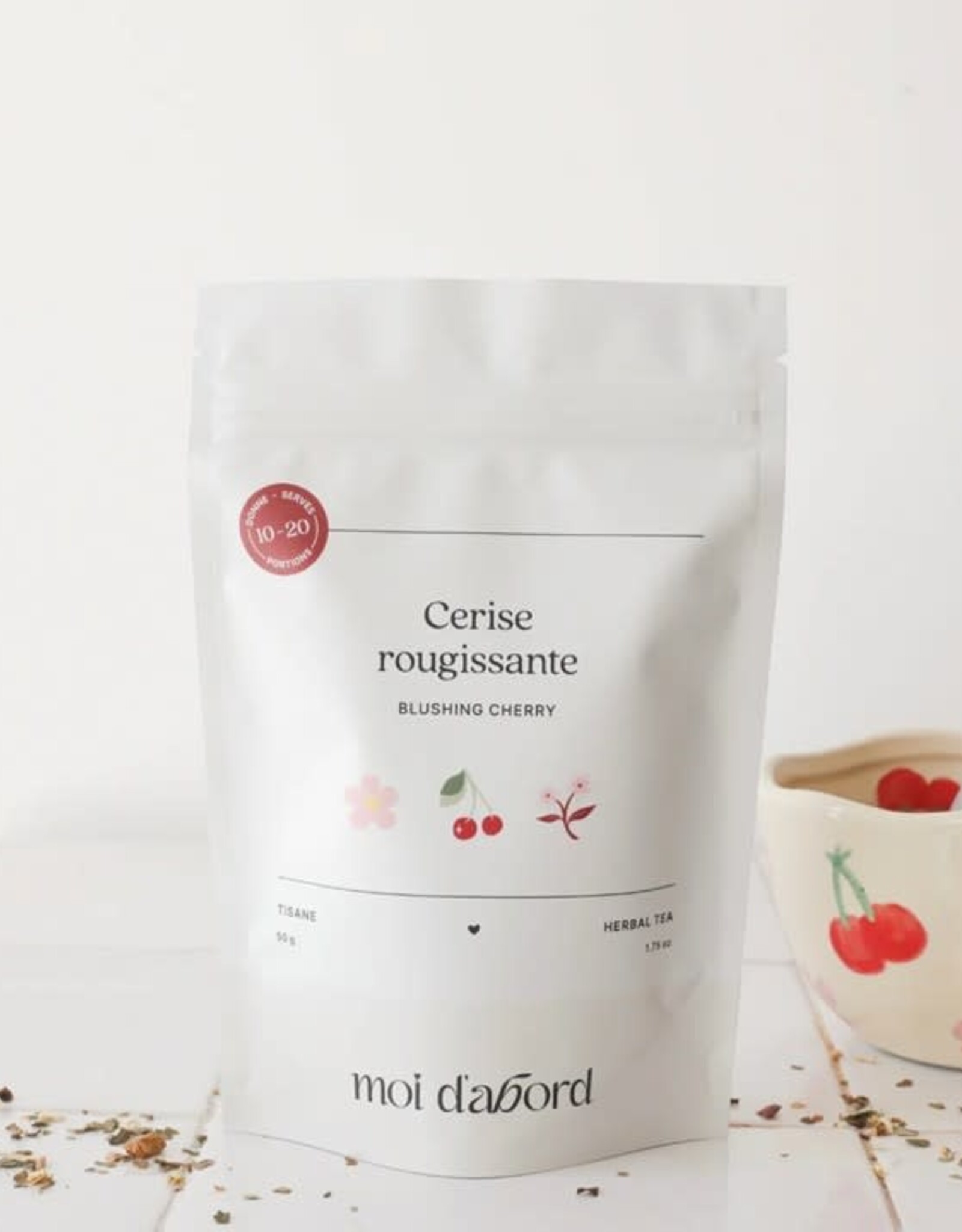 Moi D'Abord Tisane - Cerise rougissante