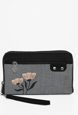 Jak's Grand portefeuille - Fleurs Sand