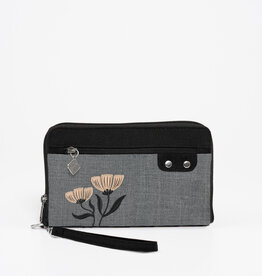 Jak's Grand portefeuille - Fleurs Sand