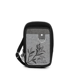 Jak's Petit sac Feuilles - Noir