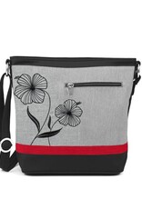 Jak's Petit sac Fleuri (Gingembre) - Rouge