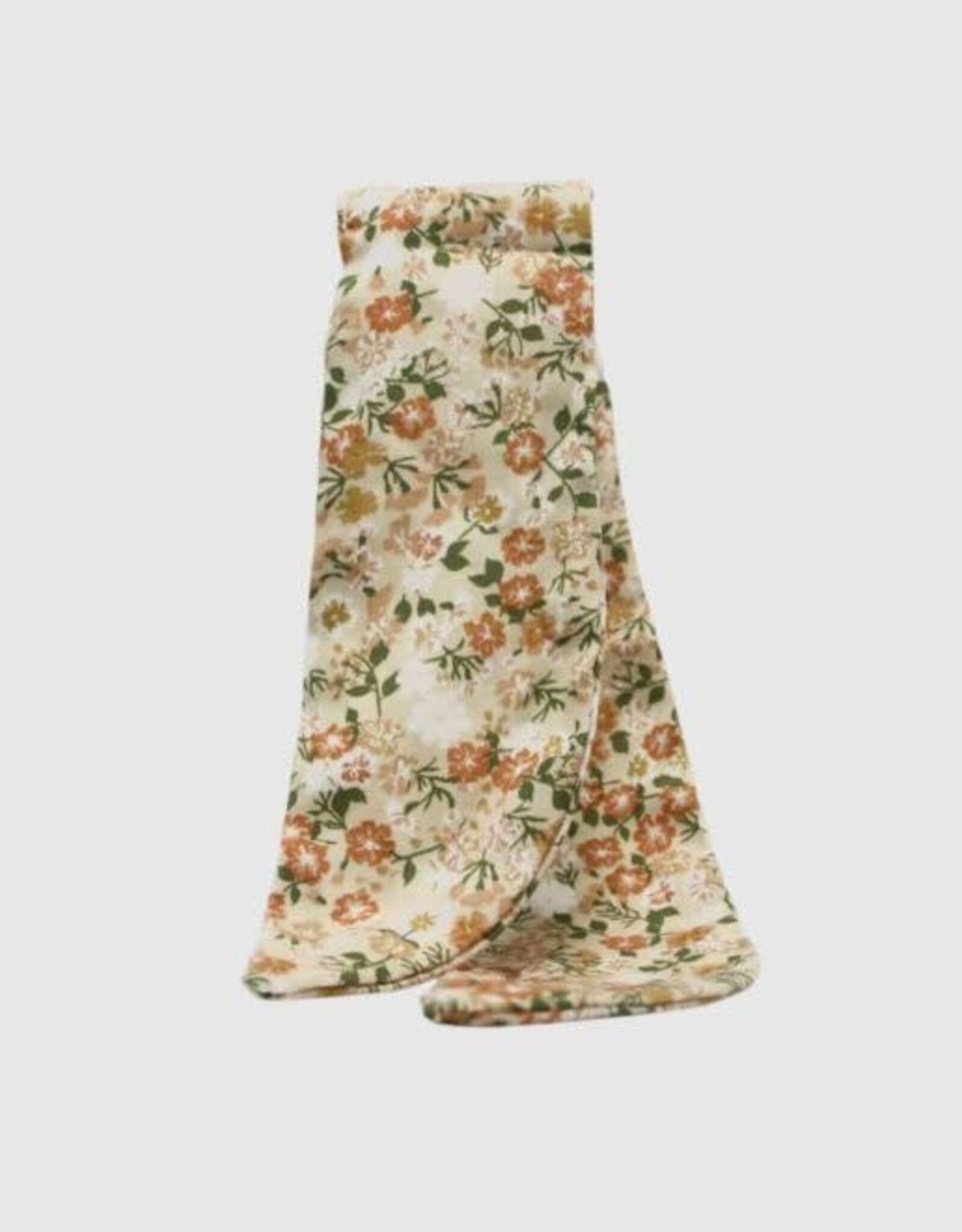 Foulard sac à main - Fleuri Beige