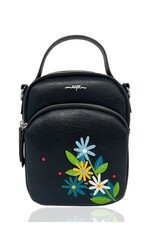 Lambert Marigold Crossbody - Noir