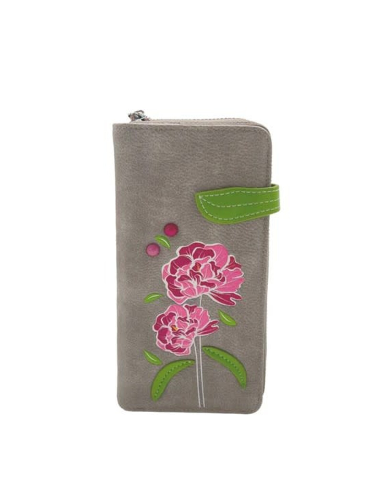 ESPE Portefeuille clutch Peony - Gris