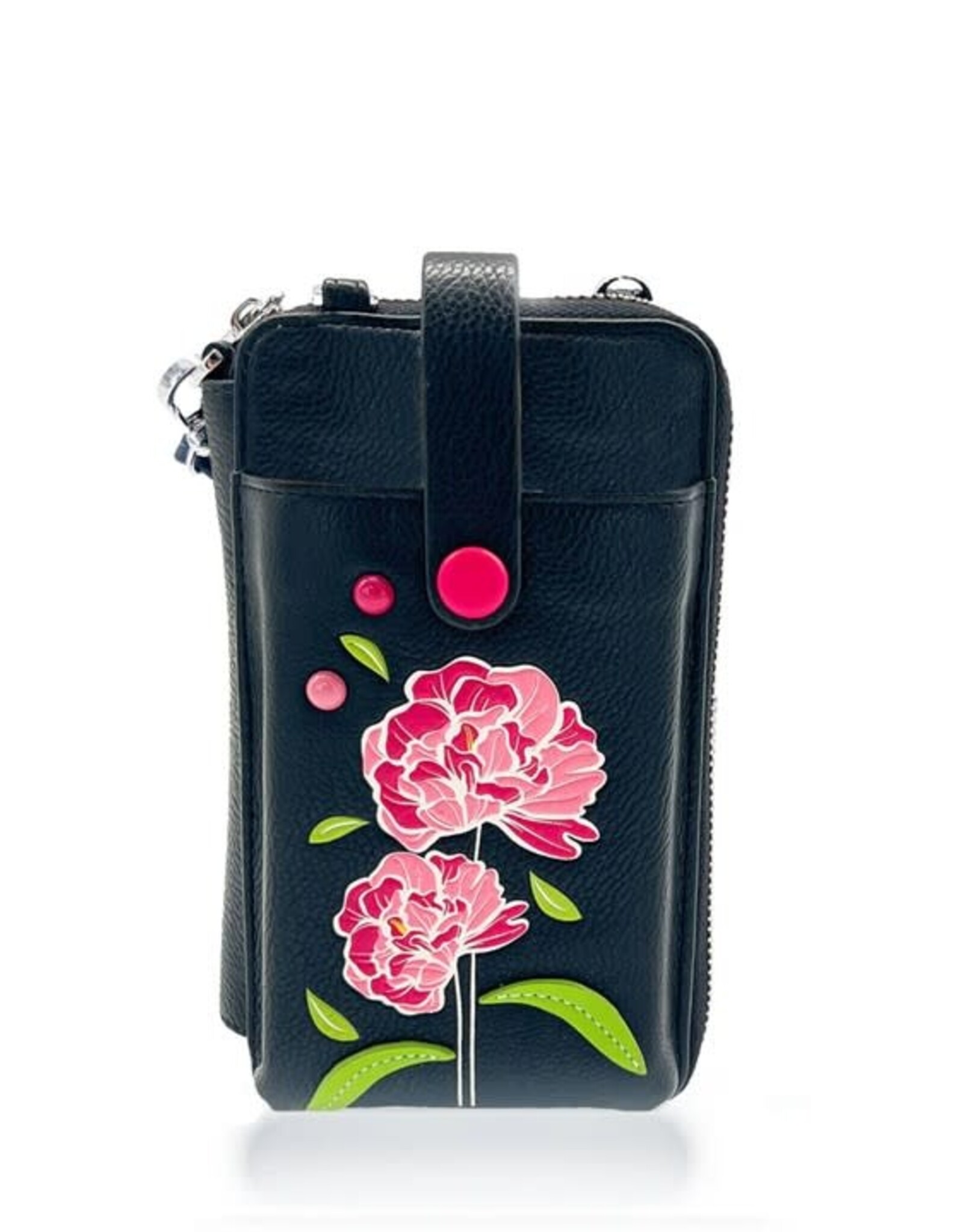 ESPE Étui cellulaire Peony - Noir