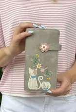 ESPE Portefeuille L Chat Cléo - Gris