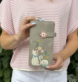 ESPE Portefeuille L Chat Cléo - Gris