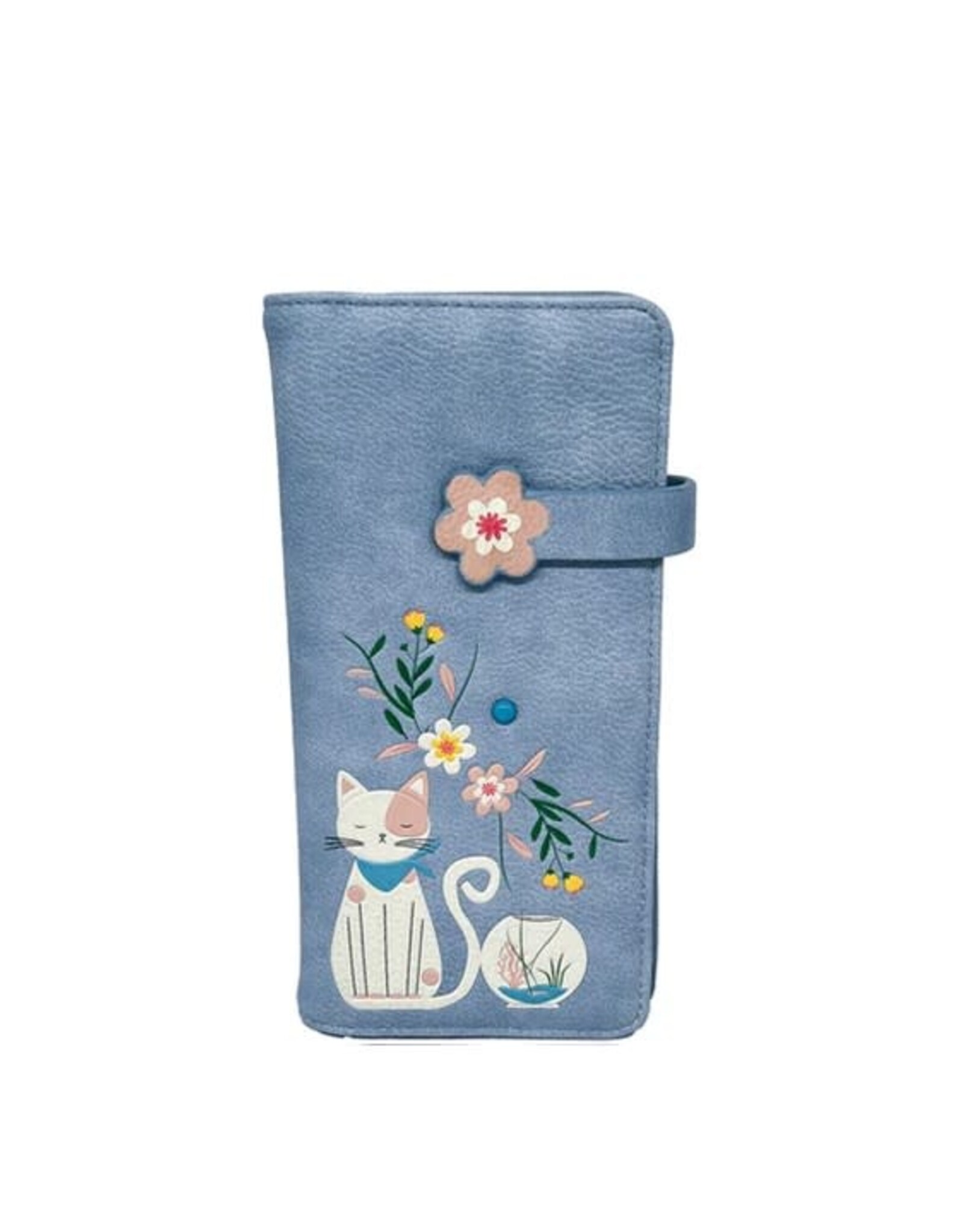 ESPE Portefeuille L Chat Cléo - Bleu pâle