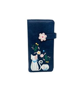 ESPE Portefeuille L Chat Cléo - Marine